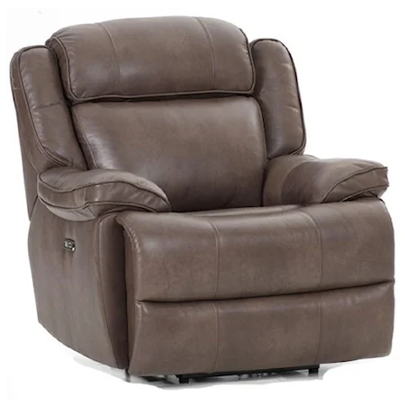 Casual Dual Power Lift Recliner with Power Headrest and USB Port